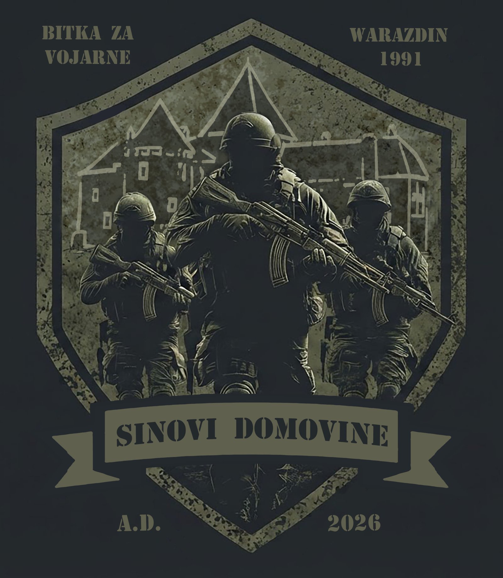 bitka za vojarne majica