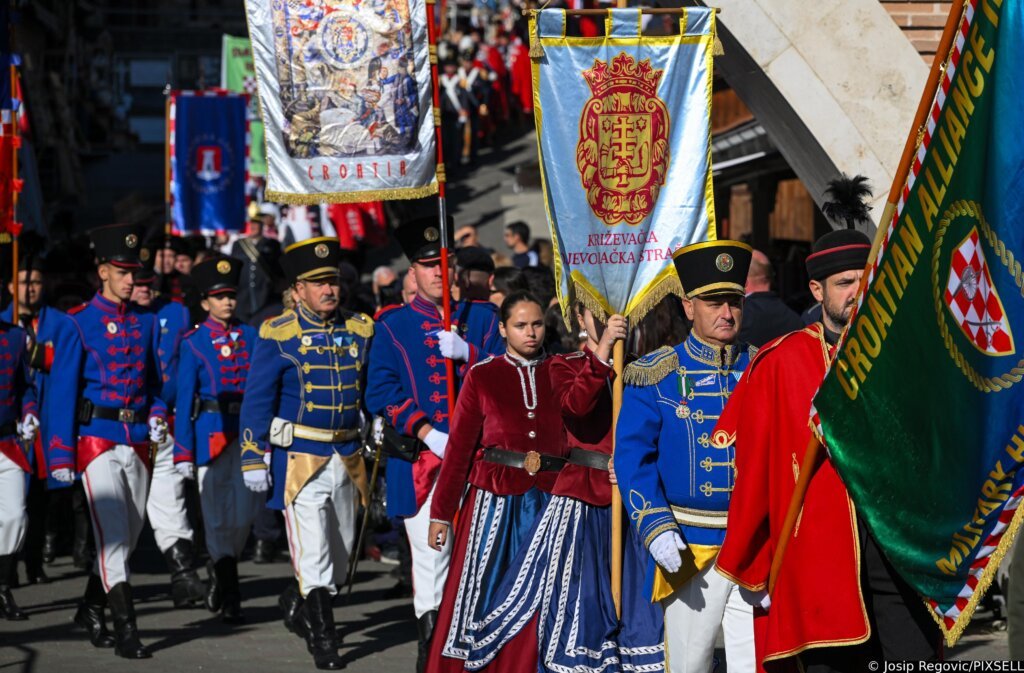 04.10.2026., Marija Bistrica - U organizaciji Vojnog ordinarijata u RH, odrzalo se 34. hodosasce Hrvatske vojske, policije i branitelja u Nacionalnom svetistu Majke Bozje Bistricke u Mariji Bistrici Photo: Josip Regovic/PIXSELL