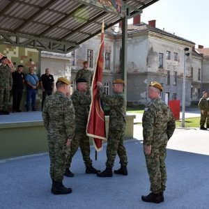 PRIMOPREDAJA DUŽNOSTI ZAPOVJEDNIKA 2. OKLOPNO-MEHANIZIRANE BOJNE „PUME“
