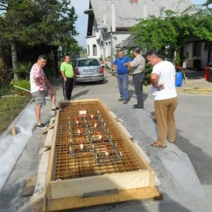 Izgradnja spomenika Gornji Kneginec