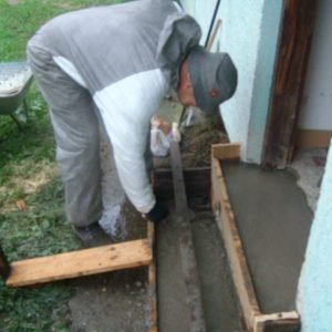 Betoniranje stepenica