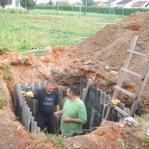 Šalanje šahta – pripreme