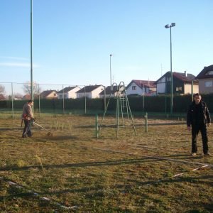 Zatečeno stanje teniskih terena