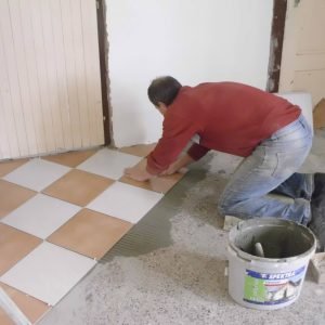 Postavljanje pločica na poziciji sala – hodnik