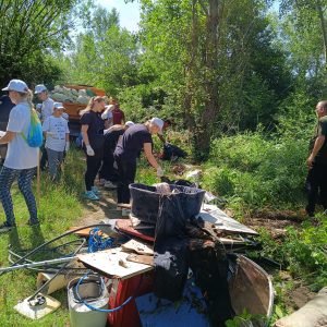 Članovi udruge Sinovi Domovine sudjelovali u akciji čišćenja Drave