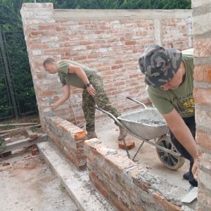 Nova faza radova: šalovanje, cirklaža i betoniranje stupova