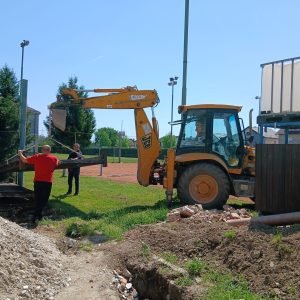 Odvožnja zemlje i iskop za streljanu